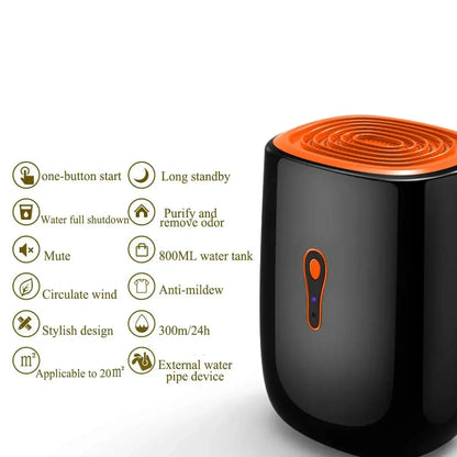Dehumidifier 800ML 25W Low Noise
