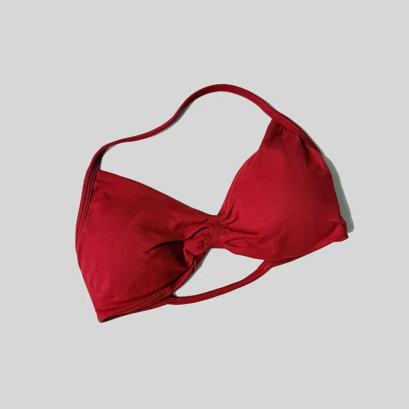 Top Deportivo Halter – Sujeción y Estilo para Yoga & Fitness