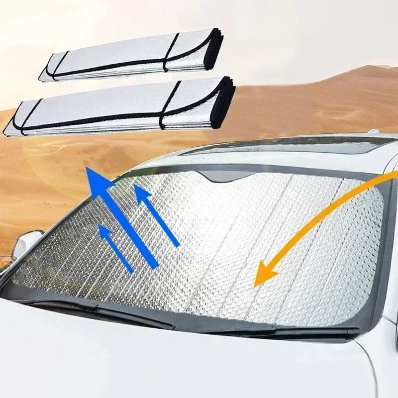 Universal Windshield Sunshades Foldable