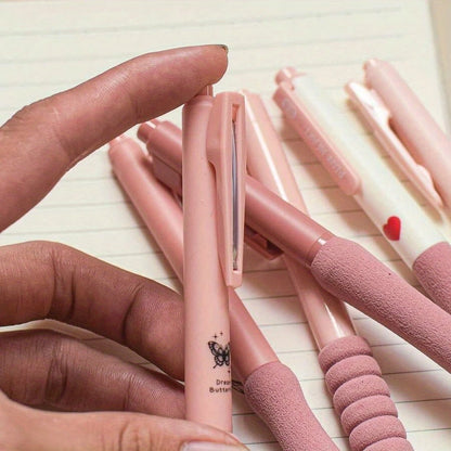 Set de 6 Bolígrafos Gel Retráctiles 0.5 mm