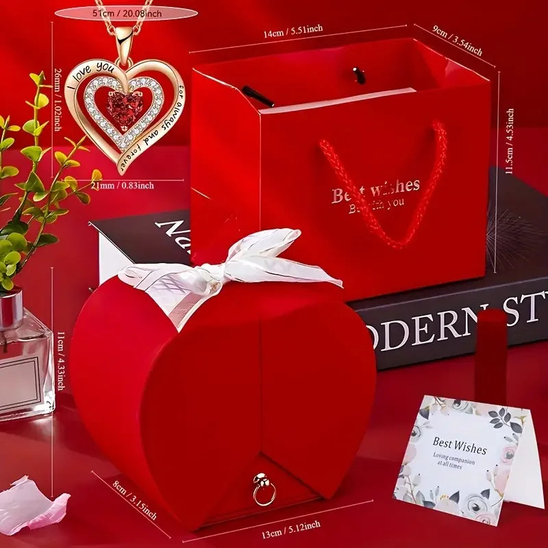 1 Set Elegant Rose Gift Box