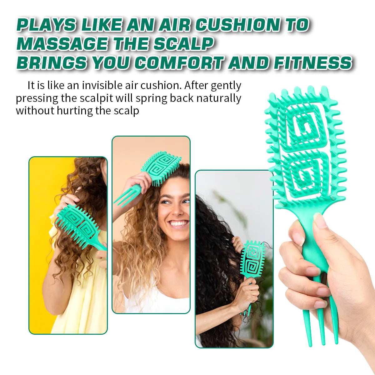 1pcs Curly Hair Brush
