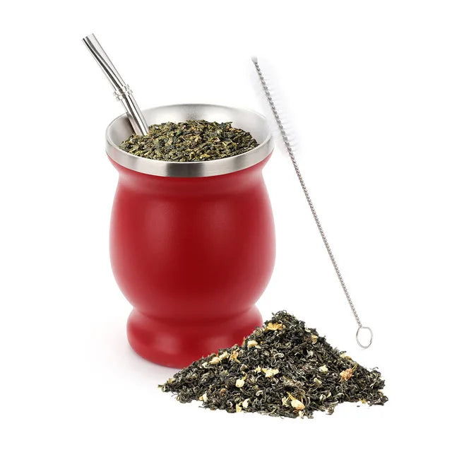 Mate Gourd Cup 304 Stainless Steel 8oz