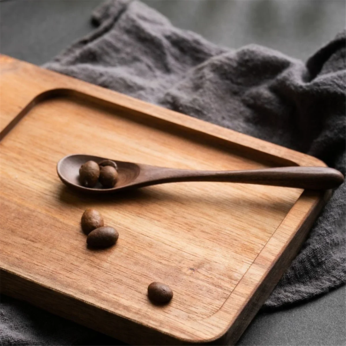 Coffee Tray Wooden Plate