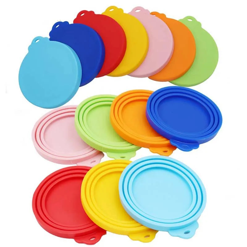 3 In 1 Reusable Pet Food Can Silicone