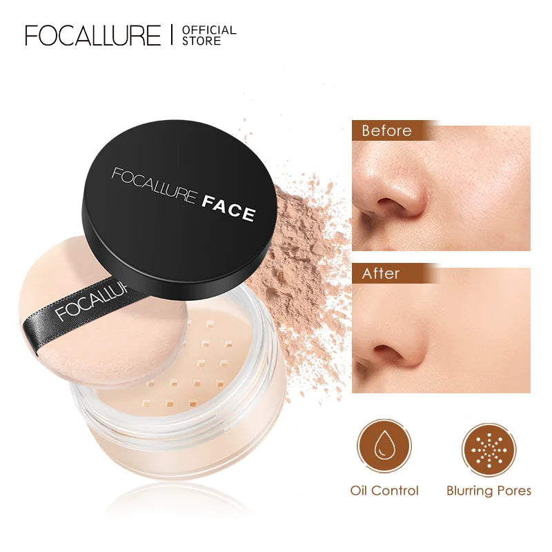 FOCALLURE 9 Colors Face Makeup Brighten Oil Control
