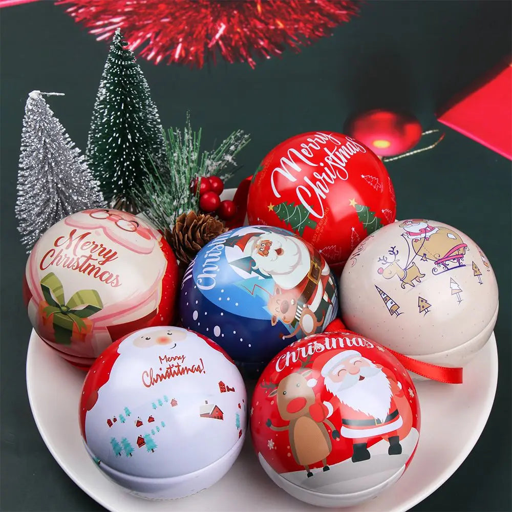 Christmas Round Ball Box