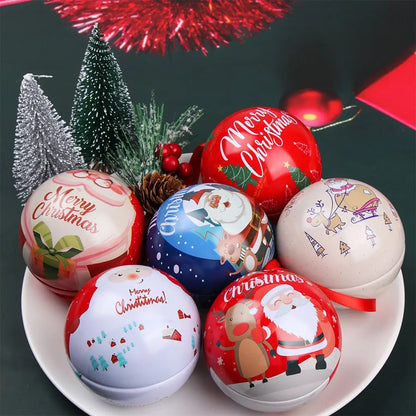 Christmas Round Ball Box