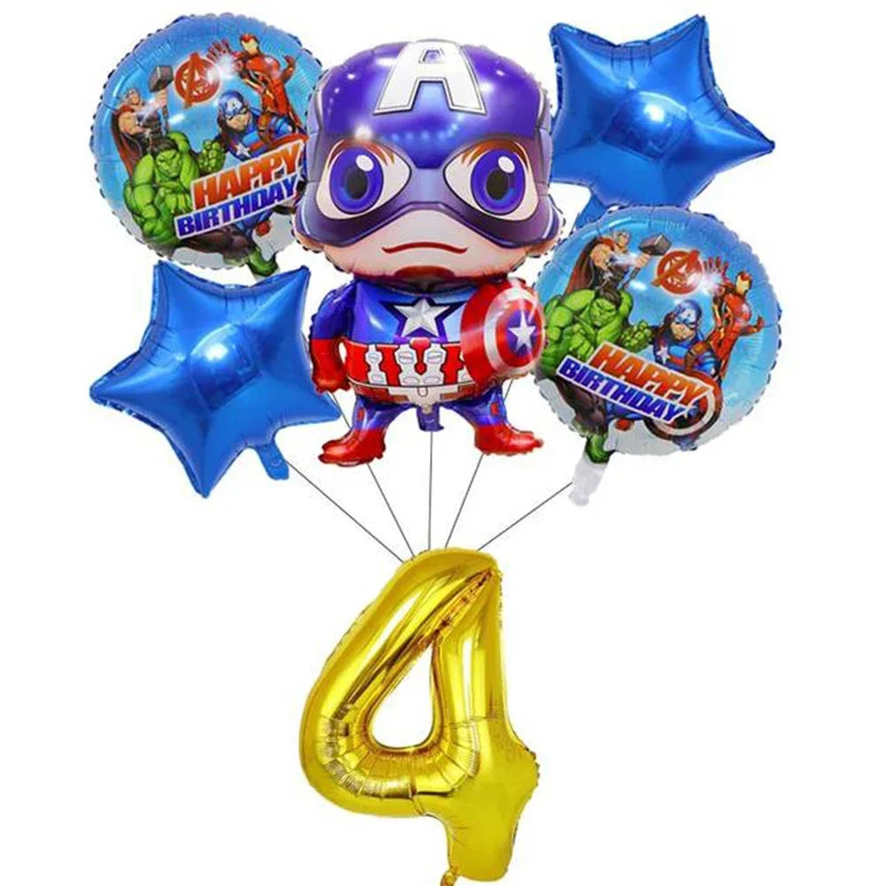 Super Hero Avengers Kid Decor Birthday