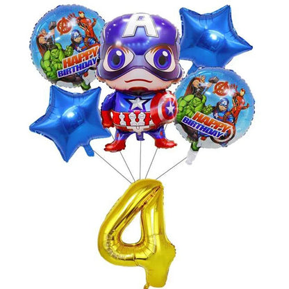 Super Hero Avengers Kid Decor Birthday