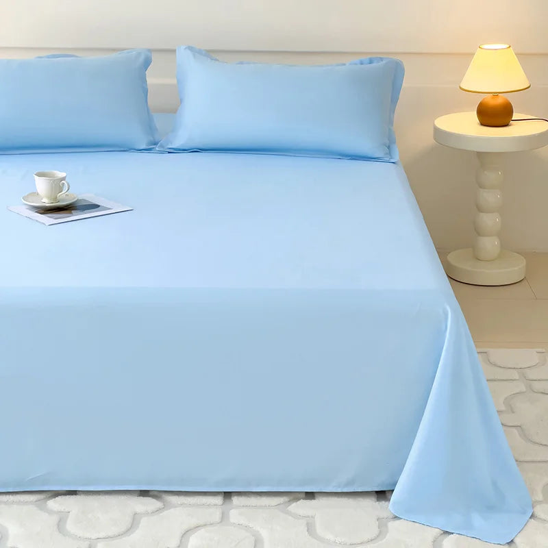 1 PC Sky Blue Bed Sheet