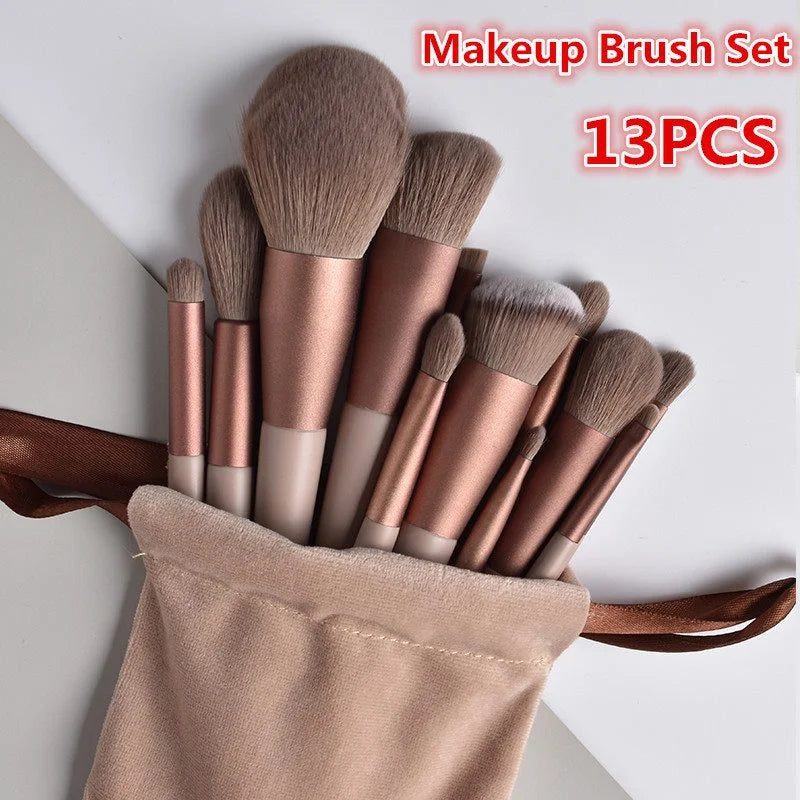 13pcs Professional Makeup Brush Set Soft