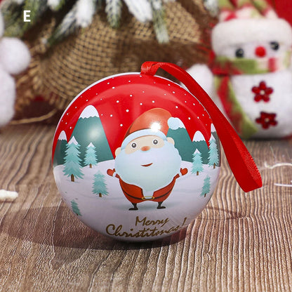 Christmas Round Ball Box