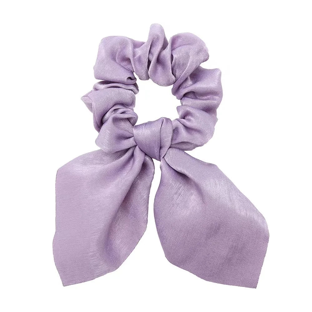 Set de 3 Scrunchies con Lazo – Estampado Floral