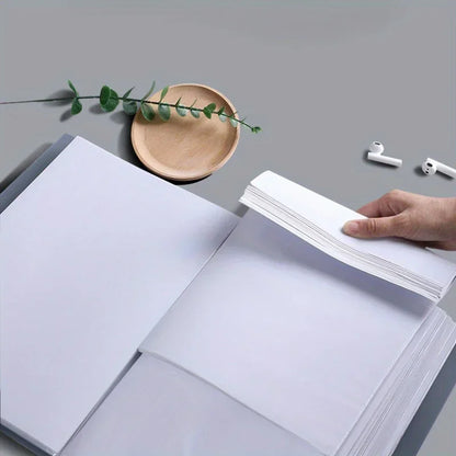 30 Pages A4 Document Organizer with 60 Transparent Pockets - Multi-Layer Office and School Storage Folder Desk Organizer Binder
