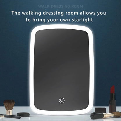 Espejo de Maquillaje LED con Luz Regulable