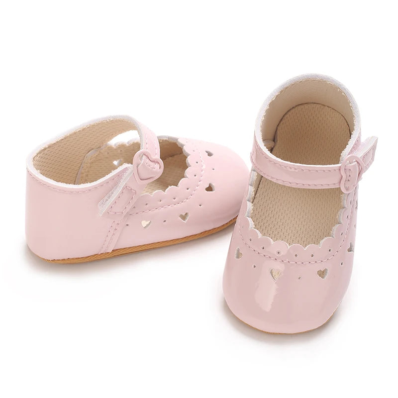 Shoes With Soft Rubber Sole Anti Slip 0-18M