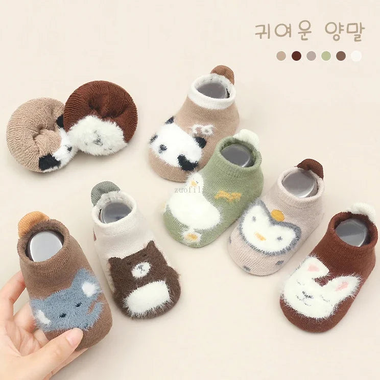 0-5Y Kids Winter Thicken Socks Baby