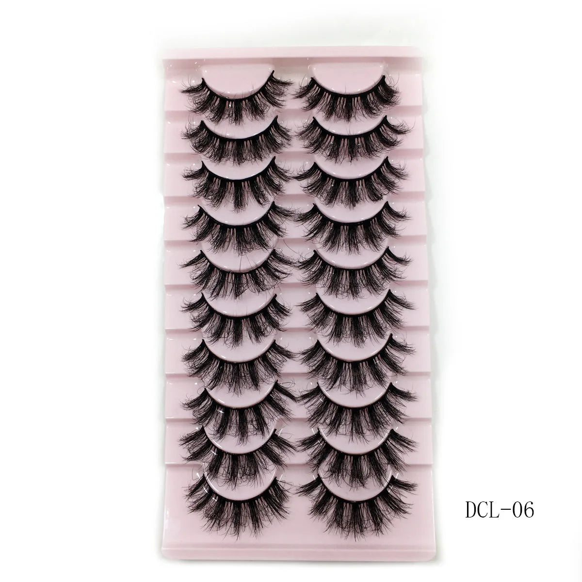 New 10 Pairs 3D Mink Eyelashes