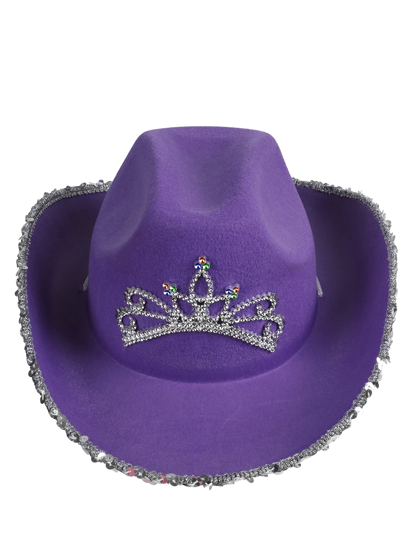 Colorful Feather Western Cowboy Hat