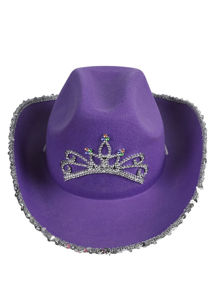 Colorful Feather Western Cowboy Hat