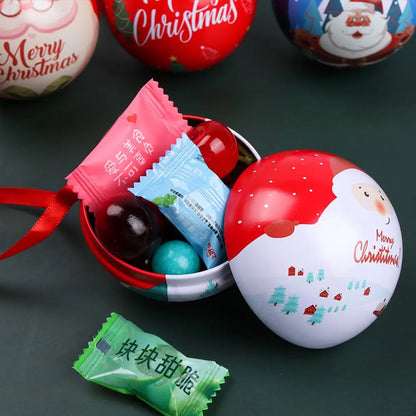 Christmas Round Ball Box