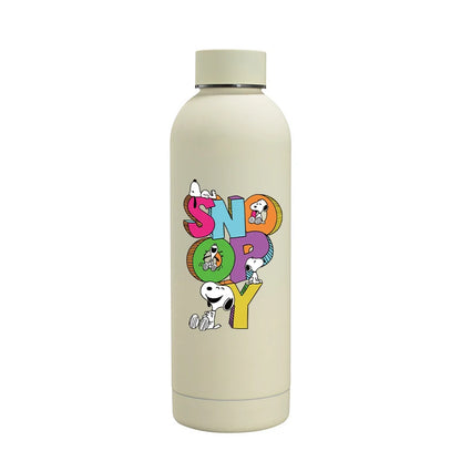 Snoopys Fashion Thermos Bottle Stainless Steel Vacuum Cup Travel Camping Keep Hot Cold Drink Insulated Mug Women Birthday Gifts