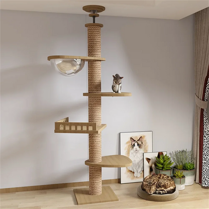 Adjustable Cat Tower Floor