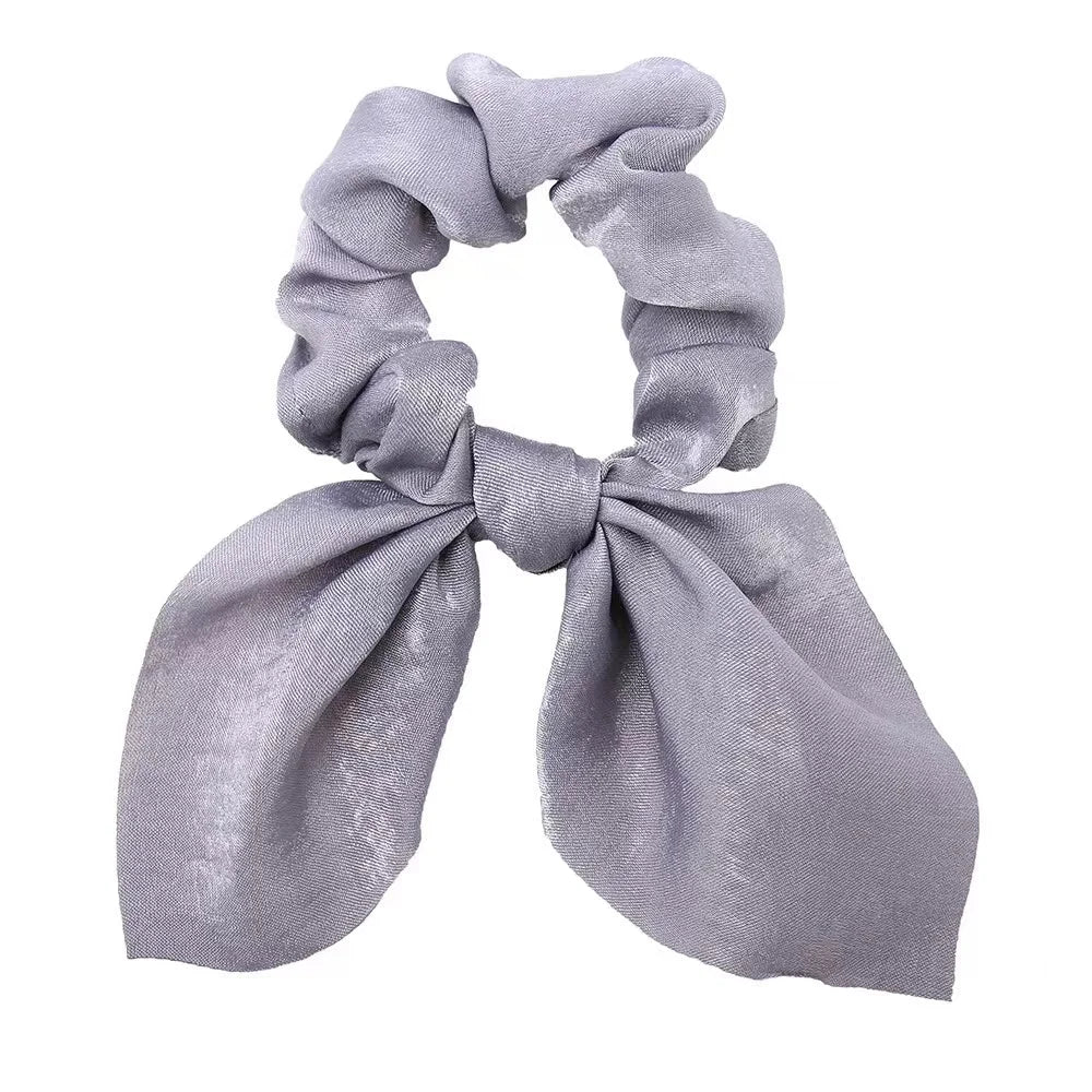 Set de 3 Scrunchies con Lazo – Estampado Floral