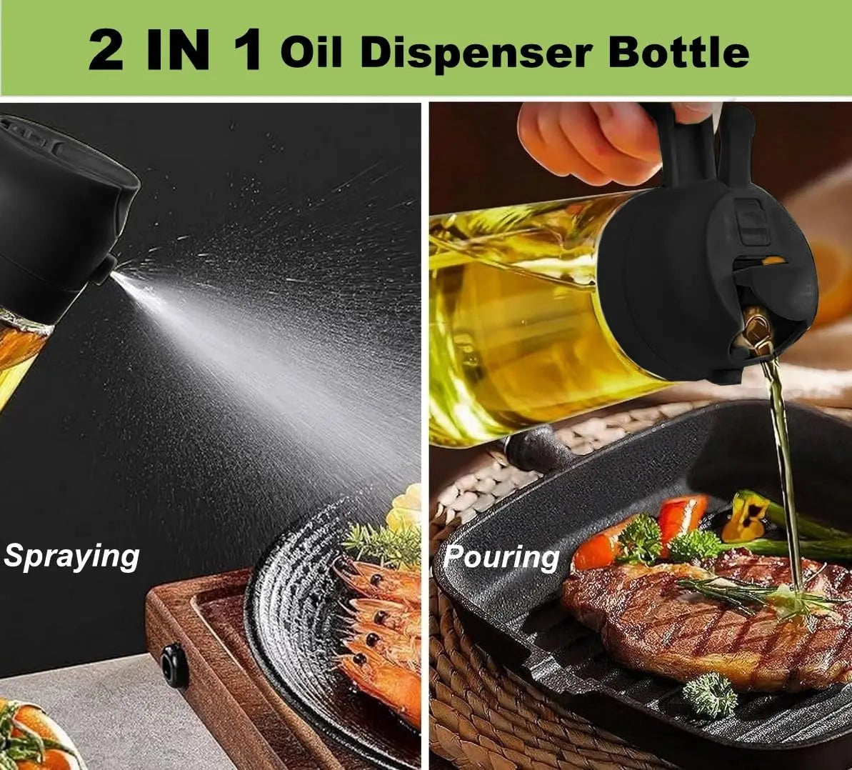 17oz/500ml Plastics Bottle Food-grade Oil