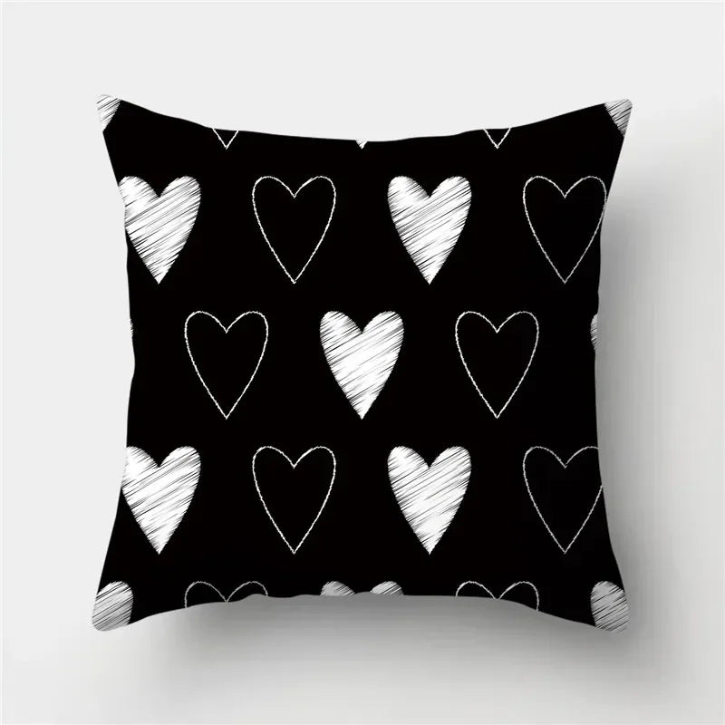 45*45cm Geometric Print Decorative Pillow