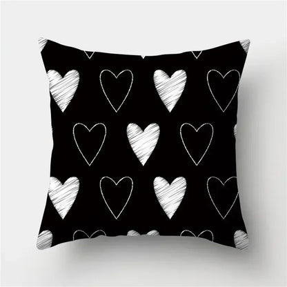 45*45cm Geometric Print Decorative Pillow
