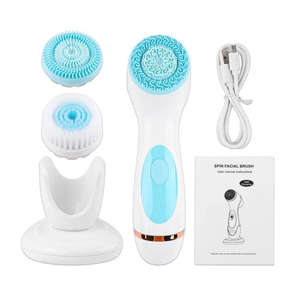 Cleansing Brush Sonic Face Rotating