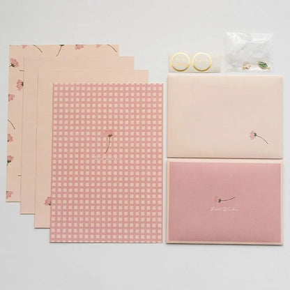 Gift Card Flowers Floral Envelopes