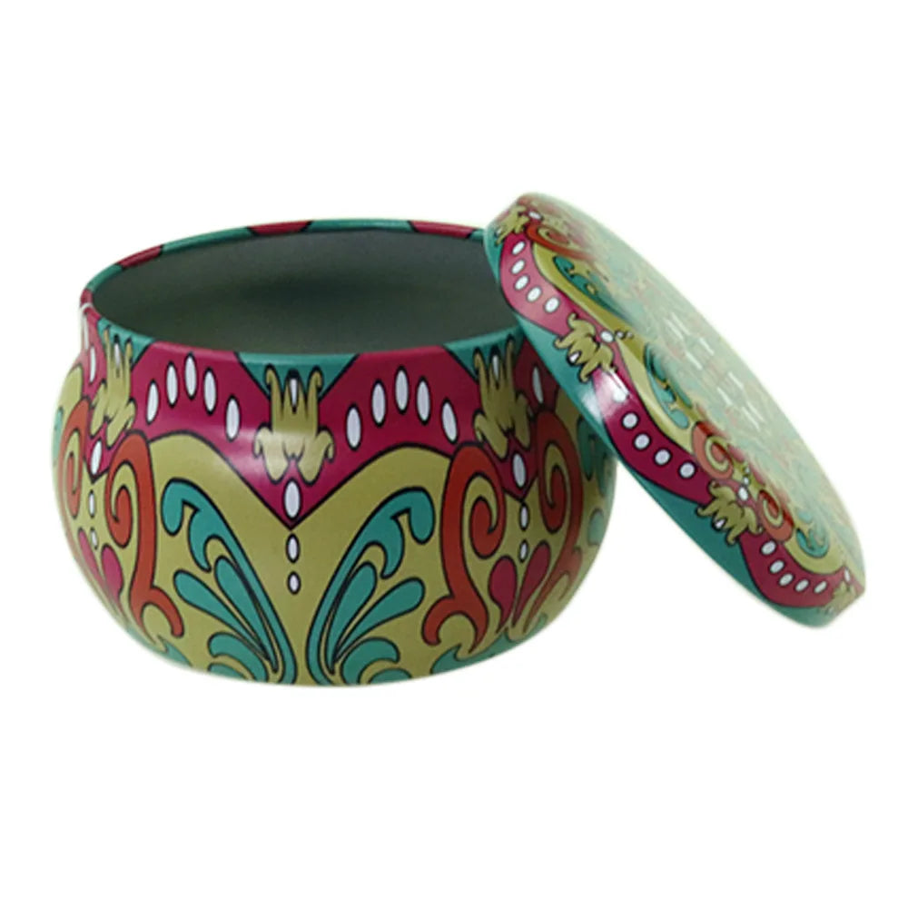 12Pcs Tinplate Empty Candle Jars 2Oz 4Oz