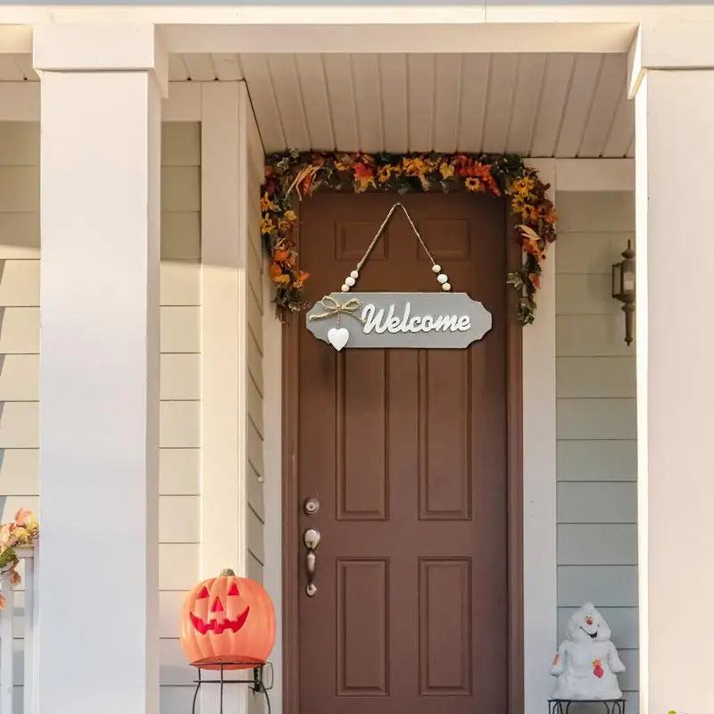 Welcome Sign For Wall Wood Welcome Sign Home Decor Lliure Design Wall Wall Decor Holiday Hotels Ornament All Season