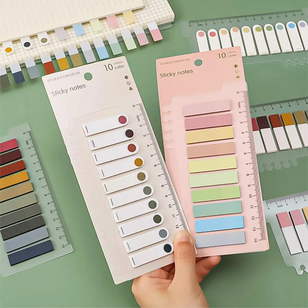 Marcadores de Página Adhesivos – Notas para Libros