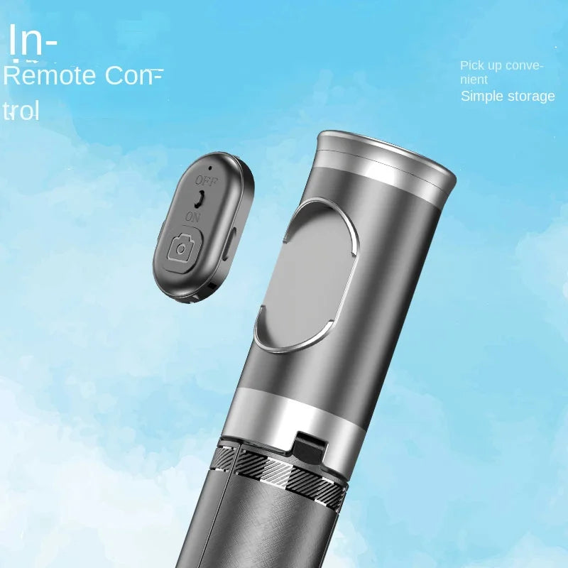 FANGTUOSI 1700mm Tripod Auto Pop Open Tripod Selfie Stick with Magnetic Bluetooth Remote Smart Phone Shooting phone holder