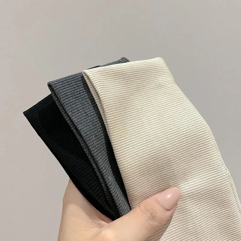 Sports Cycling Wash Face Hairbands Soft Korean Cotton Knitted Headband For Women Girls Bandanas Fashion Hair Accessories