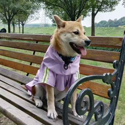 Small Medium Large Dog Raincoat