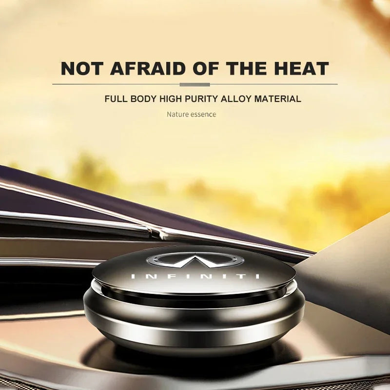 Ambientador de Aromaterapia para Coche con Placa Giratoria