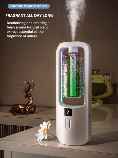 Automatic aromatherapy diffuser