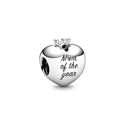 Hot-selling 925 Silver Mother's Day Series Rose Baby For European Original Bracelet DIY Accessories Women's Exquisite Jewelry