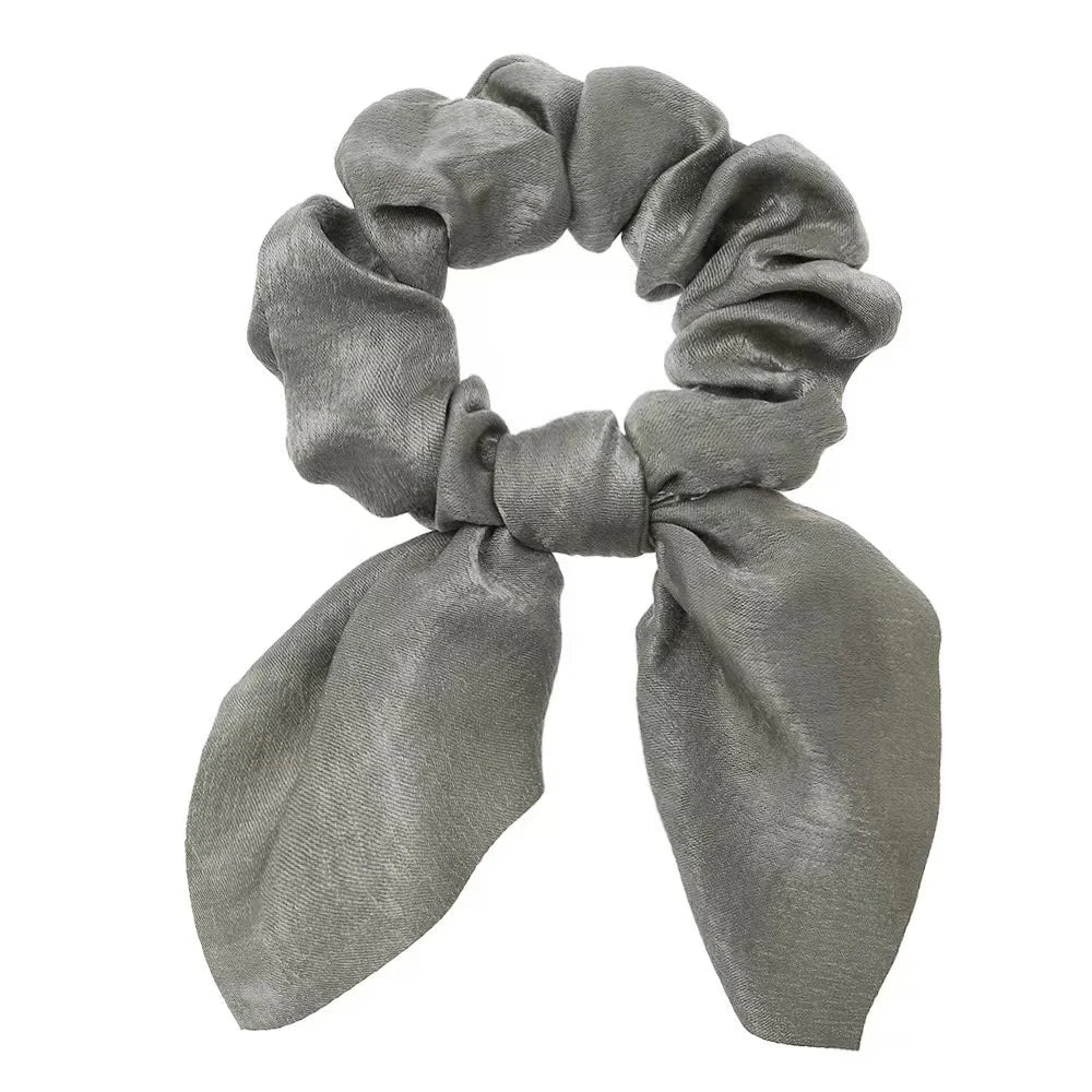 Set de 3 Scrunchies con Lazo – Estampado Floral