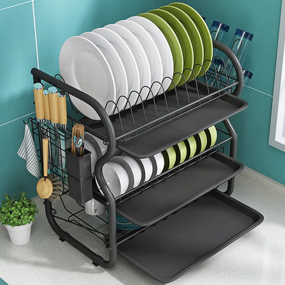 Stainless Steel Drying Rack Bowl Dish