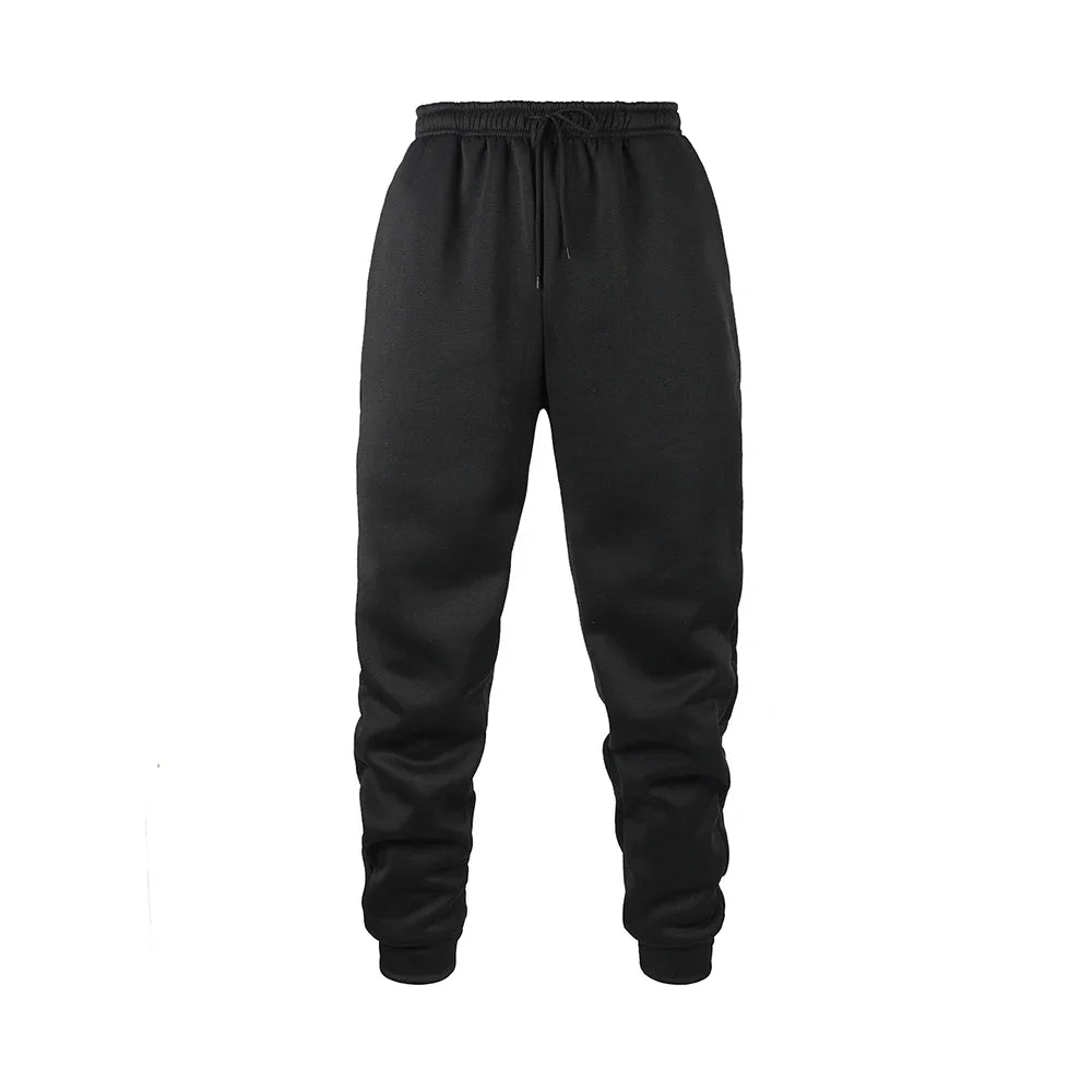Autumn and Winter Casual Jogging Pants Fleece Sweatpants for Soft and Comfortable Workout