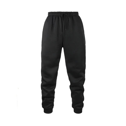 Autumn and Winter Casual Jogging Pants Fleece Sweatpants for Soft and Comfortable Workout