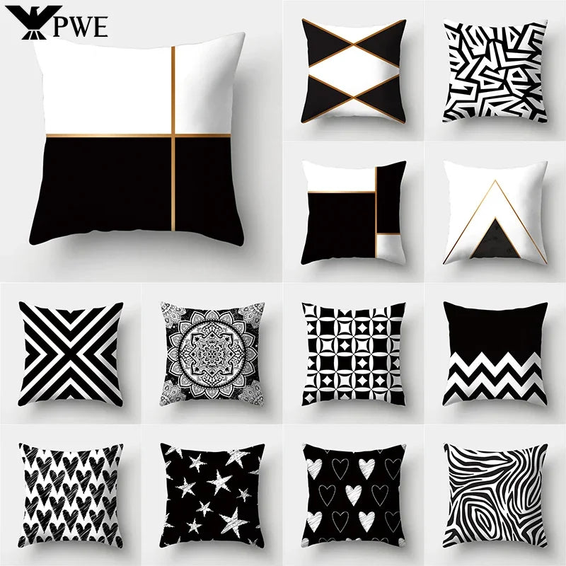 45*45cm Geometric Print Decorative Pillow