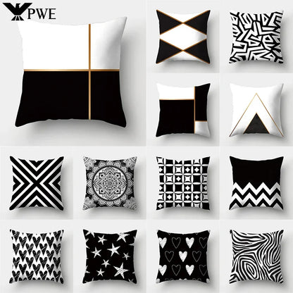 45*45cm Geometric Print Decorative Pillow