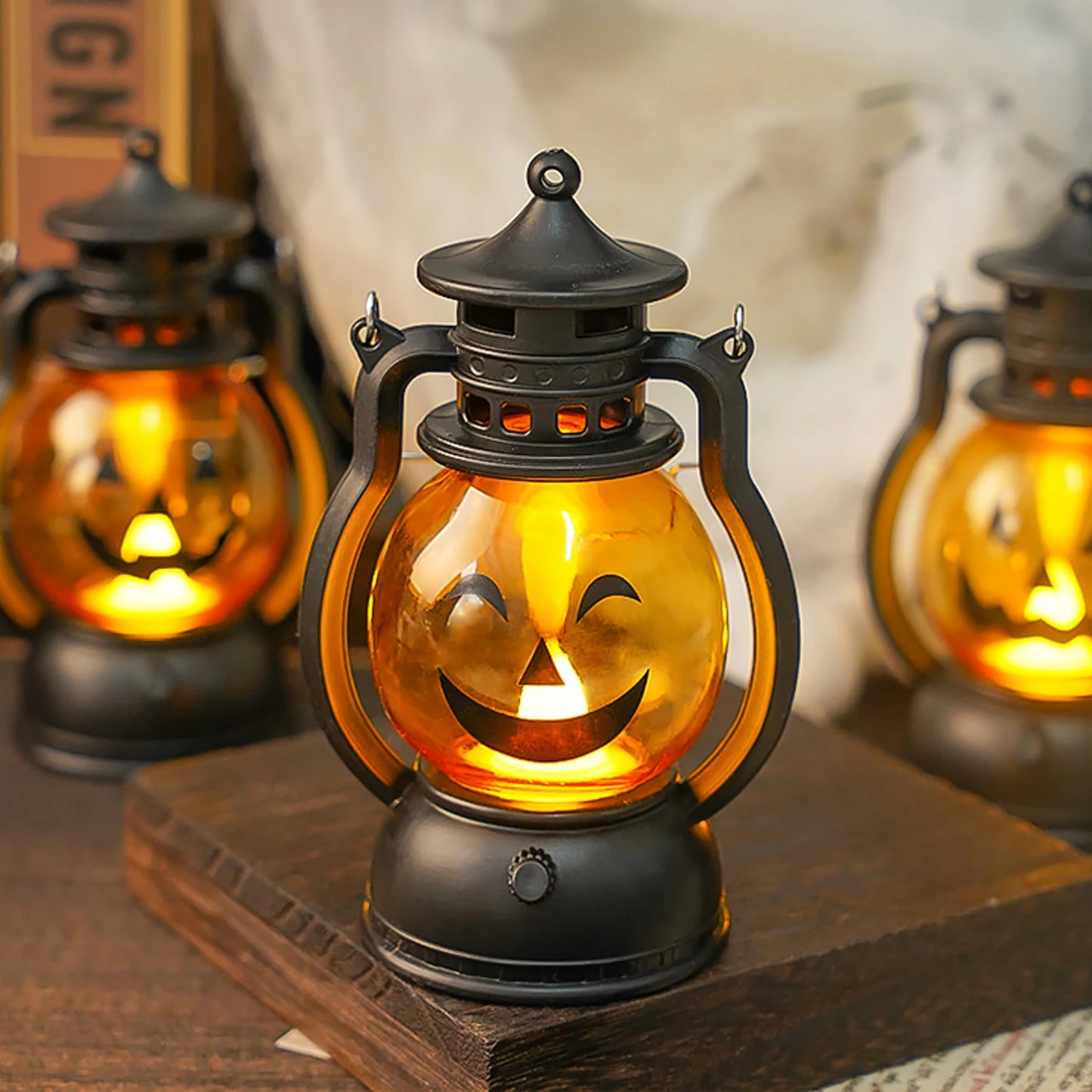 Halloween Oil Lamp